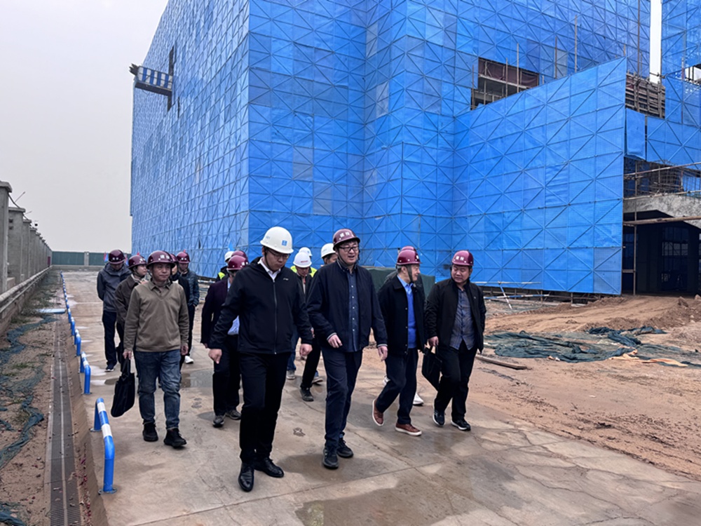 鄭州市建設(shè)投資集團(tuán)有限公司黨委委員、紀(jì)委書記張煉帶隊(duì)調(diào)研六十七高項(xiàng)目建設(shè)