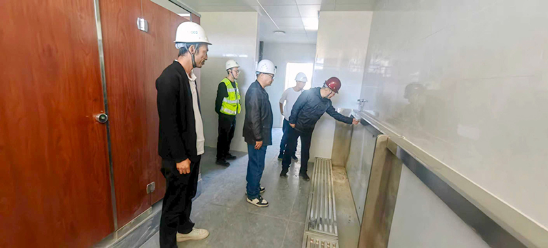 鄭州市建設投資集團有限公司 第六十七高級中學項目部國慶、中秋安全生產(chǎn)檢查簡報